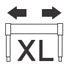 Extra-wide base crane stabilisers