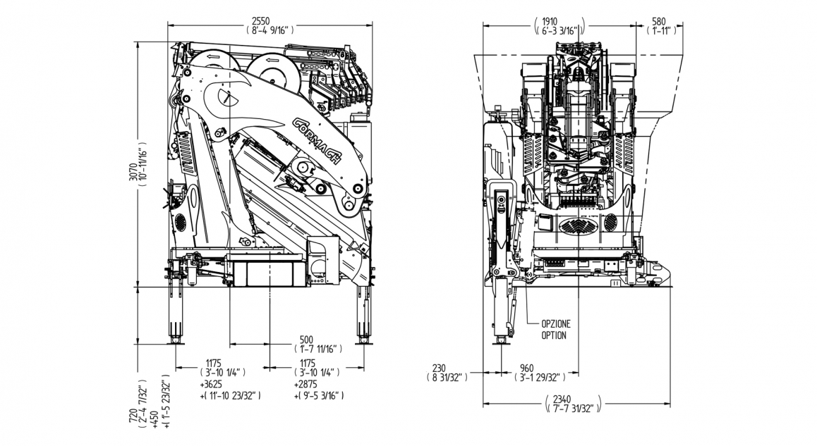 Serie 110000 E ASC Plus - Aperçu des <strong>dimensions</strong>