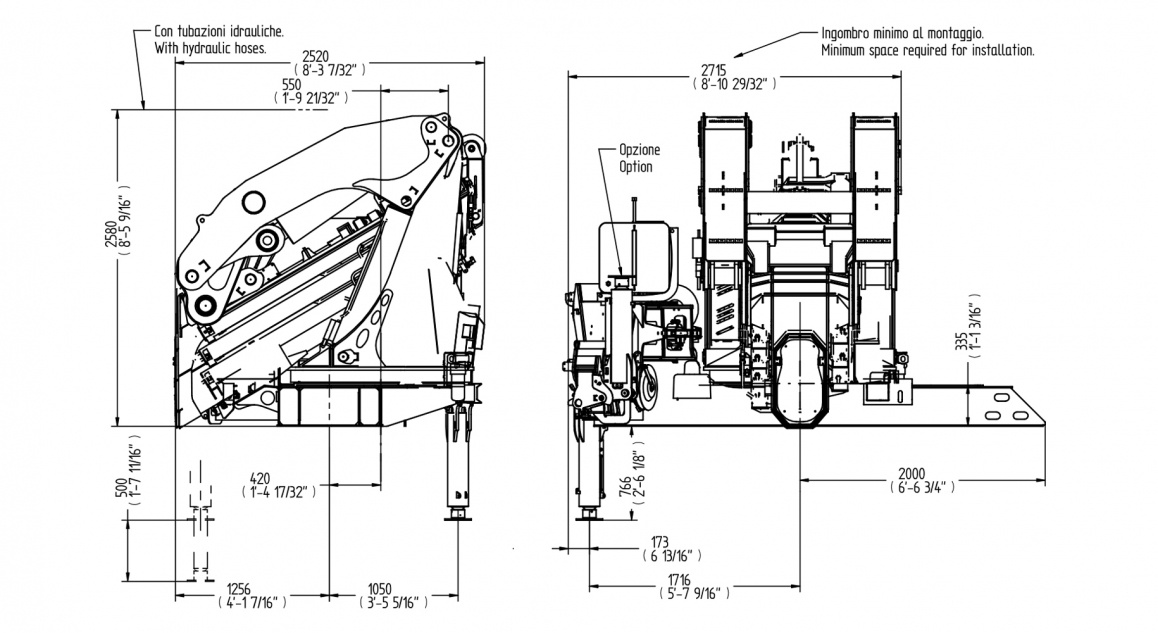 Serie 135000X E ASC Plus - Esquema de <strong>dimensiones</strong>