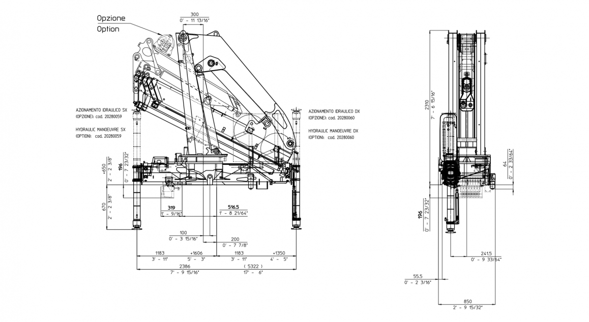 Serie 16600 E - Esquema de <strong>dimensiones</strong>