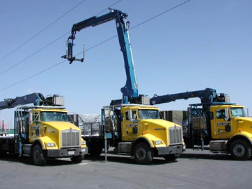 Telescopic cranes